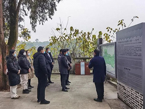 自贡市贡井区艾叶古镇景区创建国家3A级旅游景区顺利通过验收_fororder_验收检查现场(摄影-何肖坤)