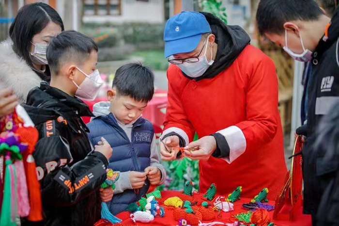 新春走基层|寻味中国年 “非遗过大年·乡约九斗碗”成都市新春文化活动在温江区举行_fororder_活动现场-供图-成都市温江区委宣传部2