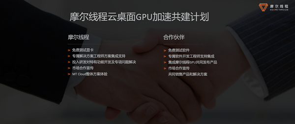 摩尔线程重磅发布GPU云桌面产品和生态加速共建计划 摩尔线程重磅发布GPU云桌面产品和生态加速共建计划