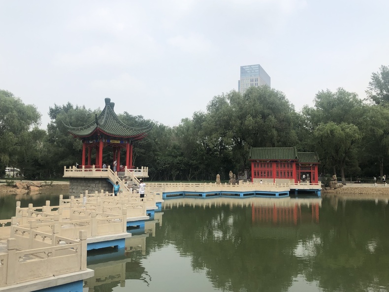 沈阳皇姑区百鸟公园改造升级 免费向市民开放