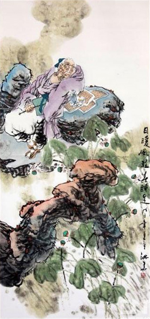 妙笔生辉著名画家张洪华艺术赏析