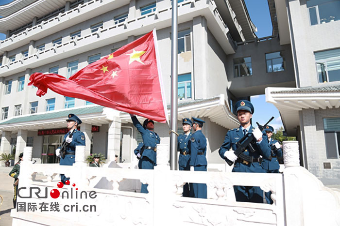 03【吉林】【供稿】延边州举行庆祝中华人民共和国成立70周年升国旗仪式