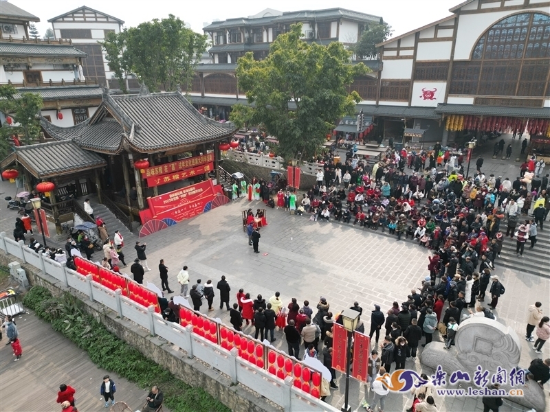(转载)406.16万人次!乐山文旅迎来新年“开门红”