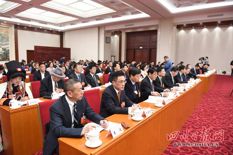（导航成都，移动端）四川代表团举行全体会议和小组会议 审议《中华人民共和国宪法修正案(草案)》