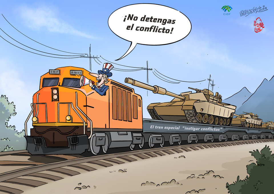 【Caricatura editorial】“¡No detengas el conflicto!”_fororder_2fa890d7-69fb-4dcc-a670-4755c7e41f9bspanish