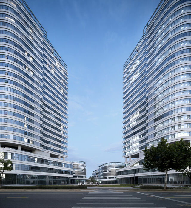 英国杰典建筑 | 与自然共生 与城市对话:上饶建筑科技产业园 英国杰典建筑 | 与自然共生 与城市对话:上饶建筑科技产业园