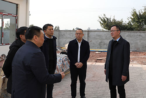 自贡沿滩区:科学调配水库水资源 全力以赴保供水保民生_fororder_2调研督导现场