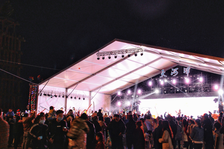 微度假·游贵州丨夜游天河潭 梦幻璀璨醉游人