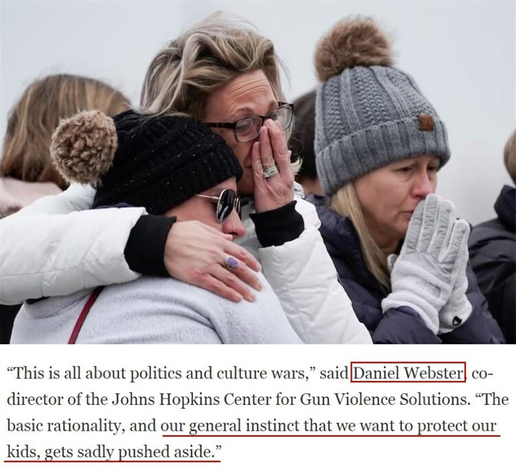 “保护孩子的本能已被推到一边”