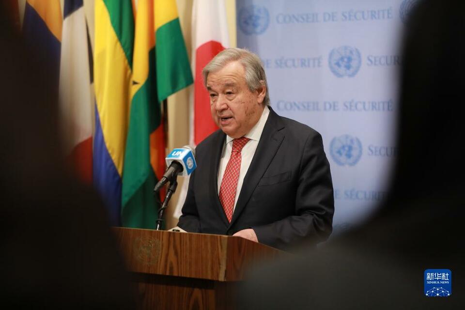 联合国秘书长强调勿让制裁妨碍叙利亚震后救援