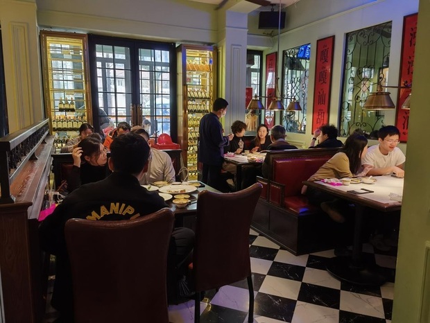 【品牌商家】上海部分餐厅情人节当天座位“已订满”