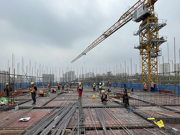自贡高新区:严把安全关口 建筑工地项目有序复工_fororder_2施工现场