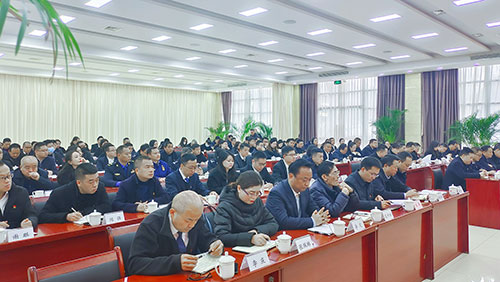 自贡高新区召开2023年党建暨党风廉政建设工作会_fororder_3会议现场(摄影-赵丽)