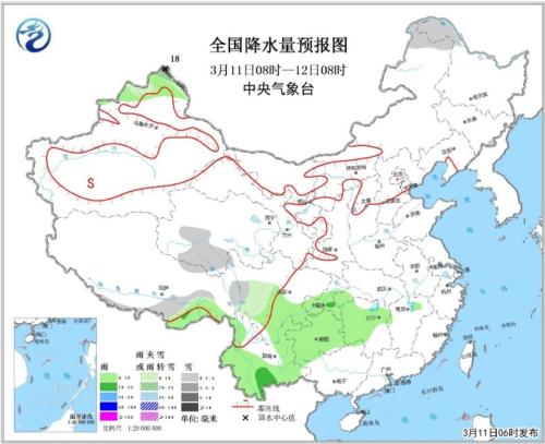 华北平原扩散条件转差 西南地区将多阴雨天气