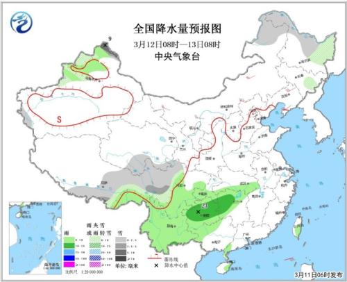 华北平原扩散条件转差 西南地区将多阴雨天气