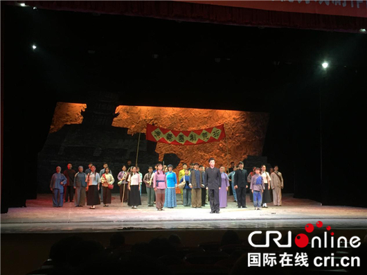 【湖北】【CRI原创】优秀戏剧作品《黄河绝唱》在武汉上演