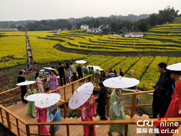 图片默认标题_fororder_万亩油菜花海一角-（摄影-何芳）