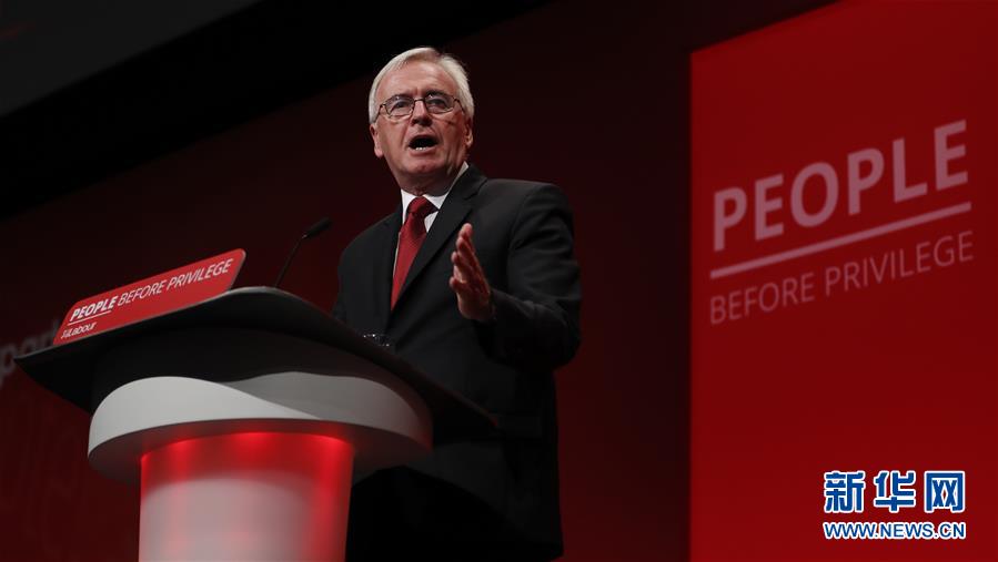 新华网@2019年英国工党年度大会继续进行(组图)