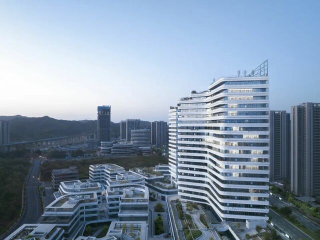 英国杰典建筑 | 与自然共生 与城市对话:上饶建筑科技产业园 英国杰典建筑 | 与自然共生 与城市对话:上饶建筑科技产业园
