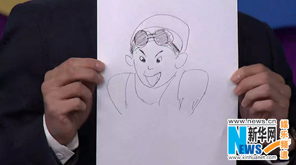 陈晓直播畅聊奥运挺中国男篮 速画傅园慧送粉