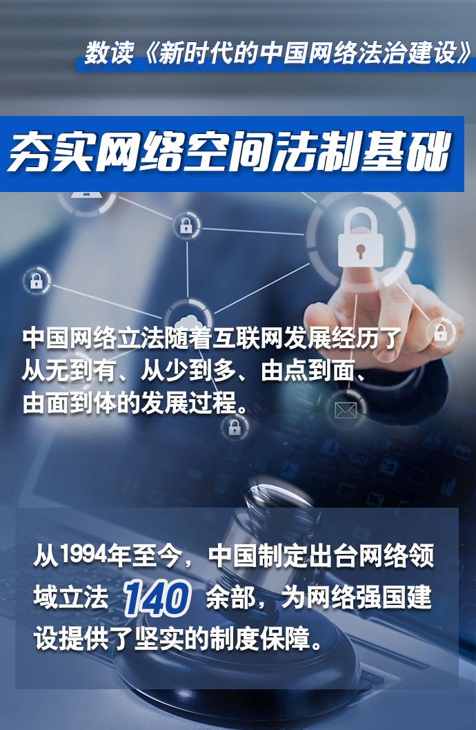 七组数据看“新时代的中国网络法治建设”
