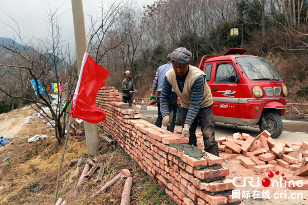 图片默认标题_fororder_茂县灾后重建安置点项目开工现场3
