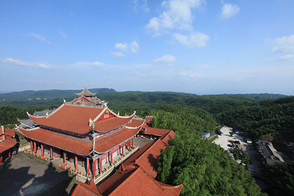 图片默认标题_fororder_蜀南竹海龙吟寺（摄影-宋成均）