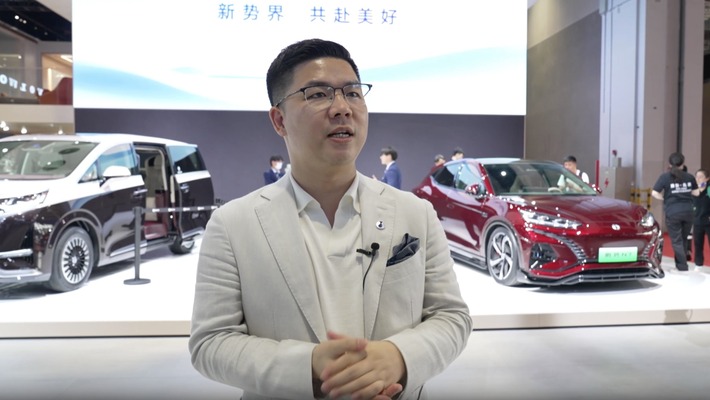 2023上海国际车展专访腾势汽车总经理兼首席共创官赵长江