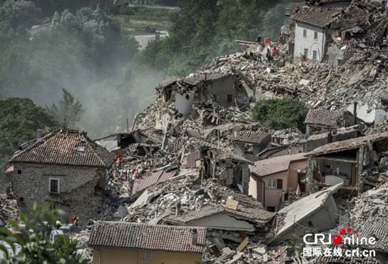 意大利地震伤亡惨重 房屋旧、震源浅是主因