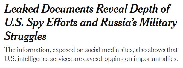 美国介入乌克兰危机有多深?“泄密文件”再添实锤!