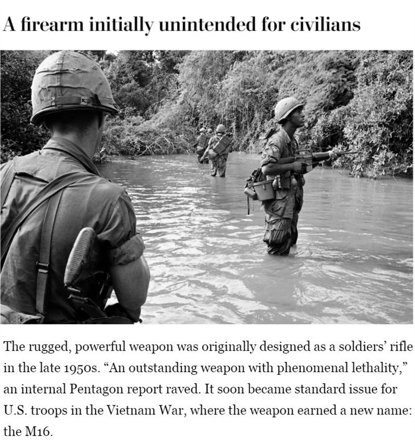 AR-15:见证美国枪支暴力走向失控