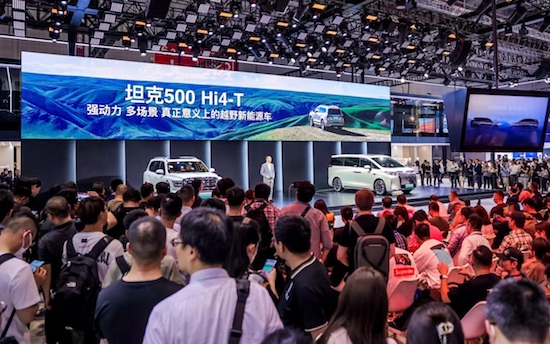 全品牌发力智能新能源赛道 长城汽车超15款新能源车型登陆2023上海车展_fororder_image016