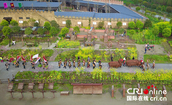 图片默认标题_fororder_邛崃邛人部落春耕祈福（邛崃市委宣传部-供图）