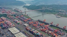 【城市遠洋】重慶果園港今年實現內外貿貨物雙增長
