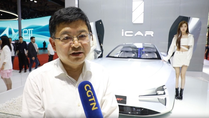 2023上海国际车展专访iCAR CEO鲍思语