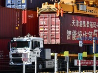 天津港建设智能码头具有成效