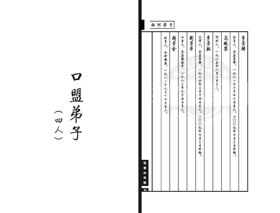 郭德纲颁“家谱”没何云伟曹云金 岳云鹏收徒(图)