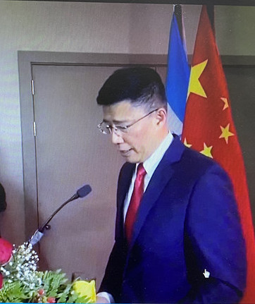 直通使领馆丨中国驻洪都拉斯大使馆临时代办于波:中洪合作将造福两国人民