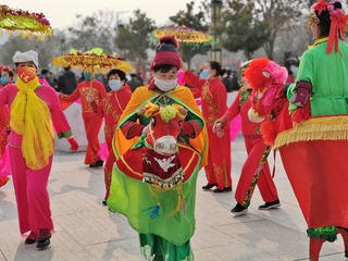 陝西省渭南市 新春を祝う多彩なイベント_fororder_2023012917065863477
