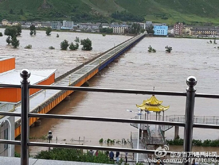 图们江遭遇超百年一遇洪水吉林延边转移3万余人组图