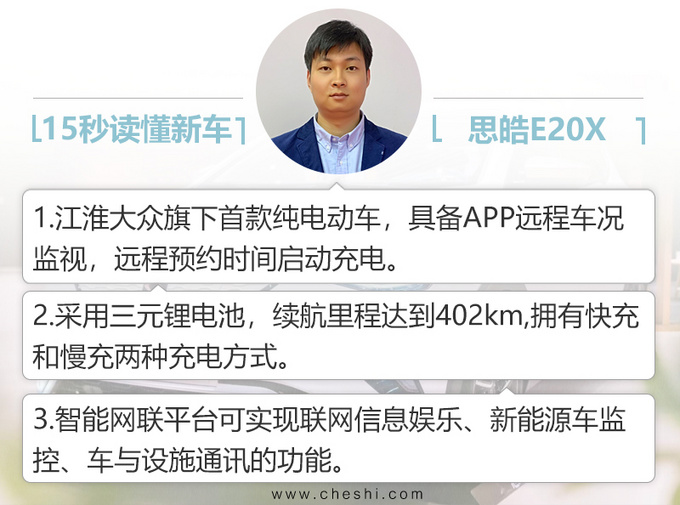 汽车频道【9月29日】【首页汽车资讯列表+要闻列表】思皓E20X补贴后12.8万起售