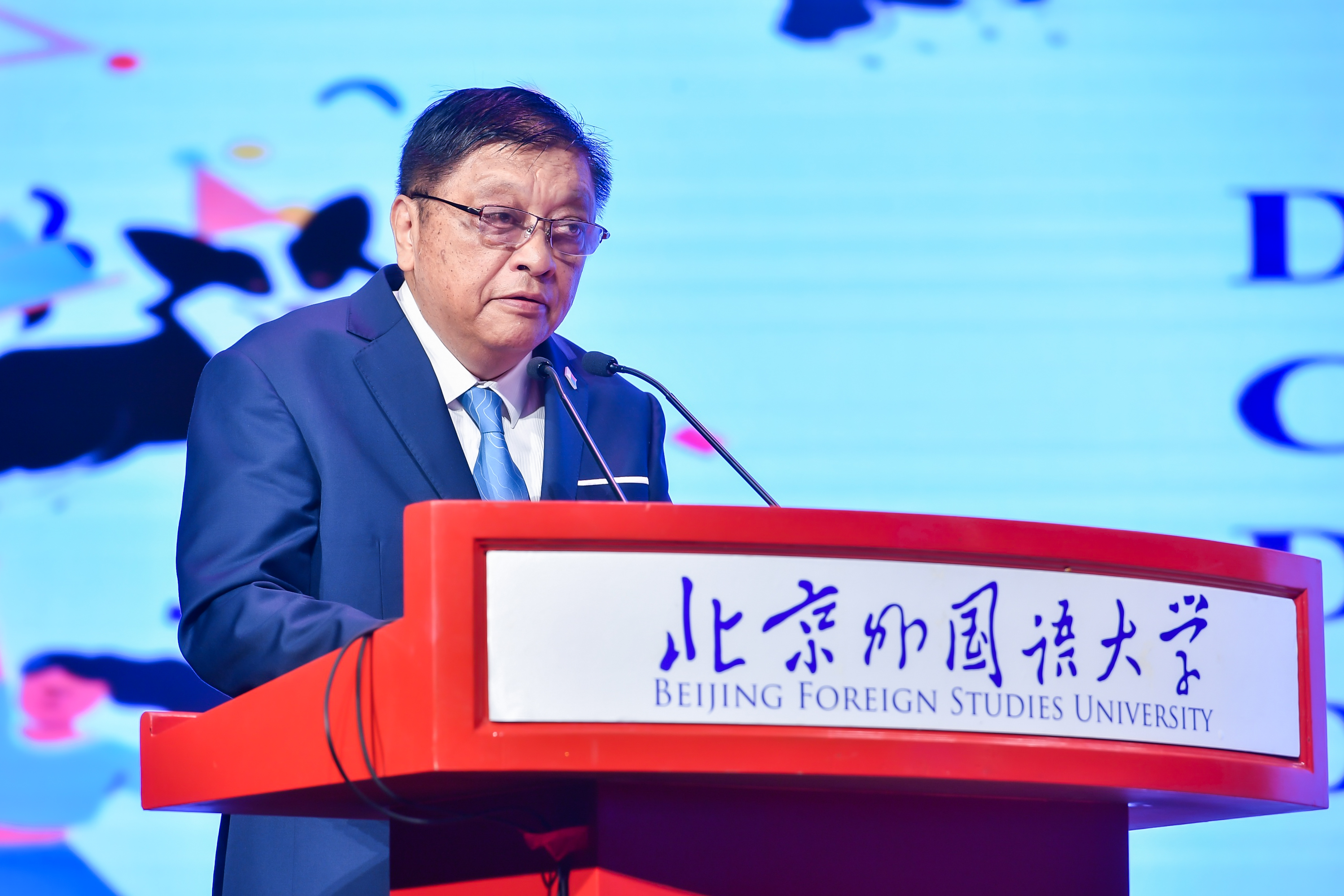北外举办“全球文化节”暨2023年综合评价招生校园开放日活动 北外举办“全球文化节”暨2023年综合评价招生校园开放日活动_fororder_5.JPG