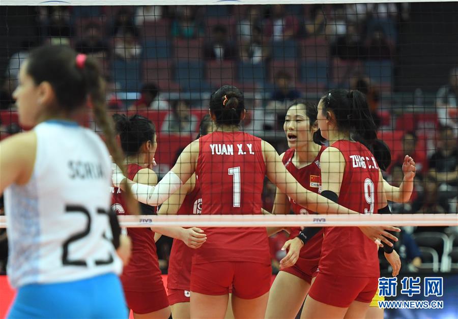 新华网@女排世界杯：中国队十一连胜 成功卫冕