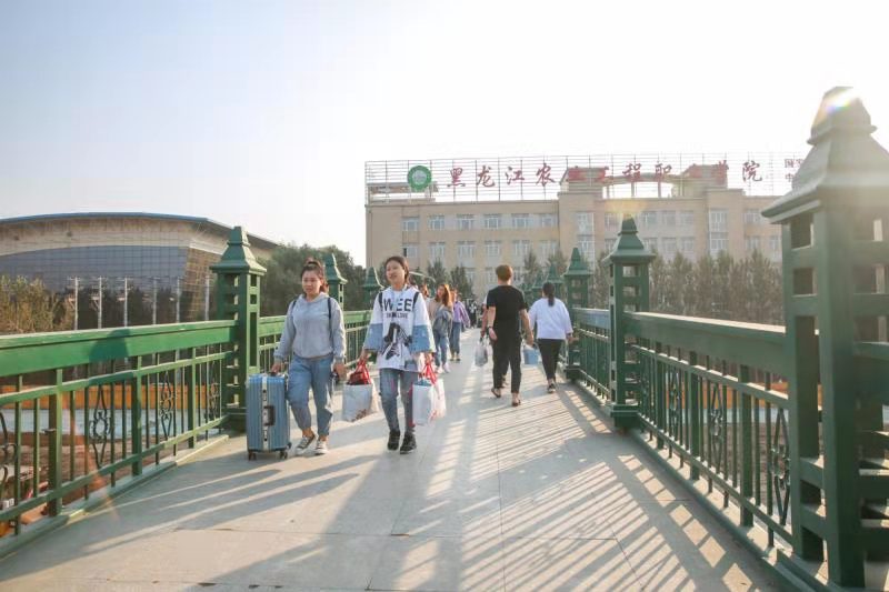 【黑龙江】黑龙江农业工程职业学院抢修校区间过街天桥