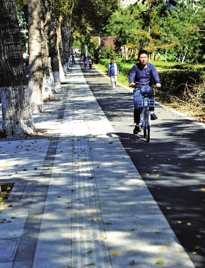 长春市人民大街为民改建 为民重生