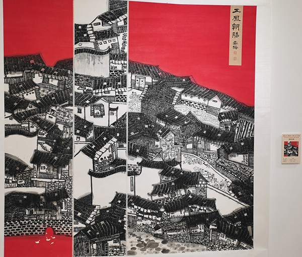 成都金堂县“SHOW出金彩 大有名堂”文创大赛获奖作品展开展_fororder_展览作品《五凤朝阳》-摄影-杨建昆