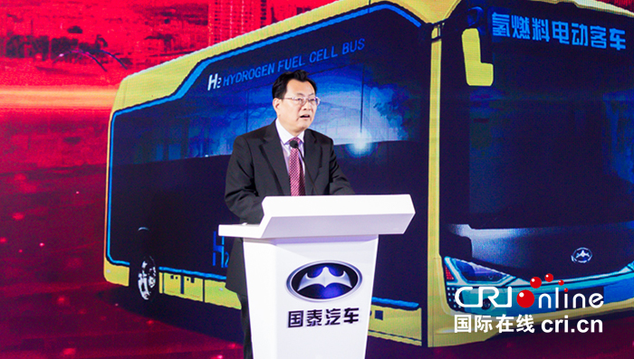 10【吉林】【原创】吉林省首辆氢燃料电池客车在延边朝鲜族自治州延吉市下线