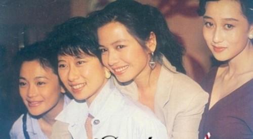 王祖贤周慧敏与利智 女神旧照没有锥脸却太美