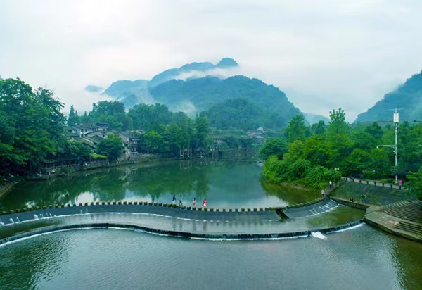 (张)世界你好,我是眉山|烟雨柳江 韵味悠长_fororder_烟雨柳江-供图-洪雅县委宣传部(2)