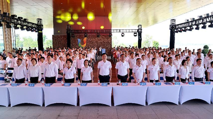 The Longquanyi Competition Area of the Chengdu Universiade Sounded the "Charge" for National Mobilization_fororder_图片1